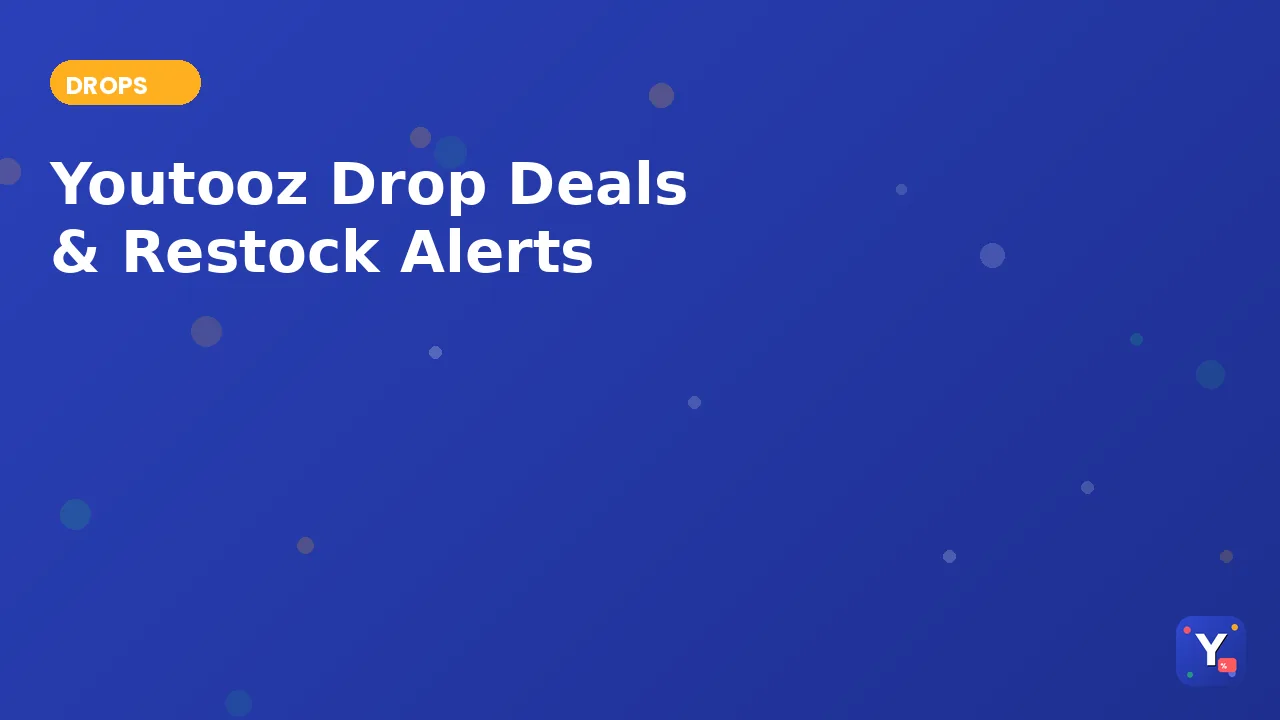 Youtooz drop calendar and restock alert workflow